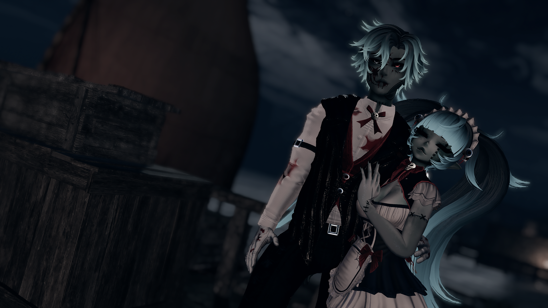 " ZOMBOOS " --- VR ModelS + VRCFT/GOGO/SPS