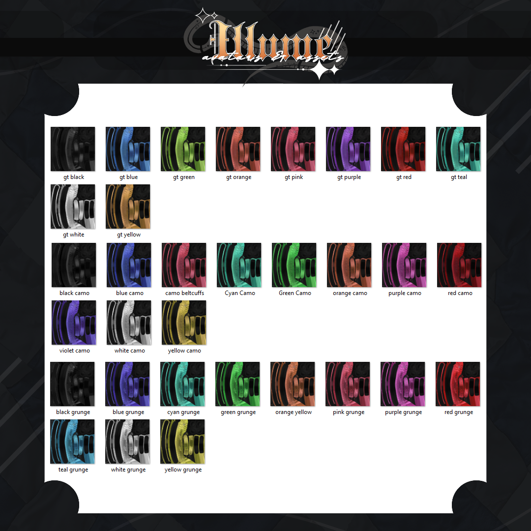 WEIGHTLIFTING BELT AND CUFFS ASSET