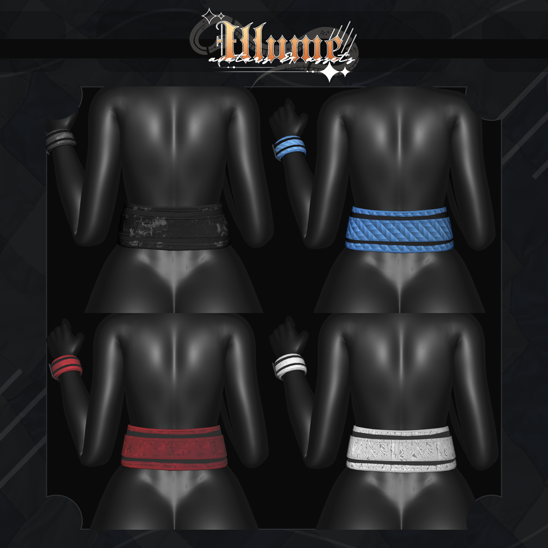 WEIGHTLIFTING BELT AND CUFFS ASSET
