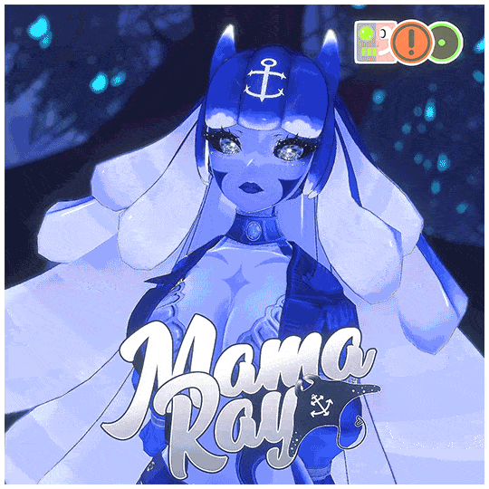 " MAMA RAY " VR MODEL + VRCFT/GOGOLOCO/SPS/GREEN OPTI