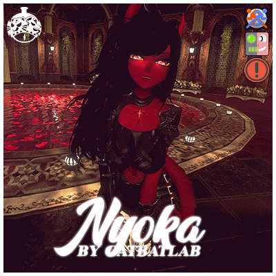 " NYOKA " VR MODEL + VRCFT/GOGOLOCO/SPS