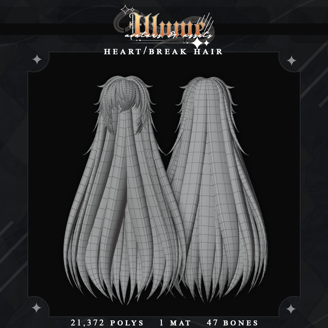 HEART/BREAK'S HAIR ( COMMERCIAL & PERSONAL )