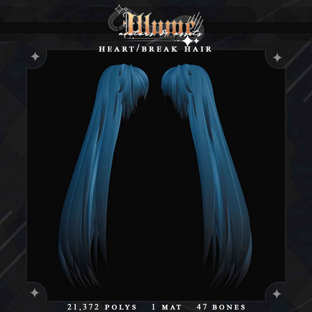 HEART/BREAK'S HAIR ( COMMERCIAL & PERSONAL )