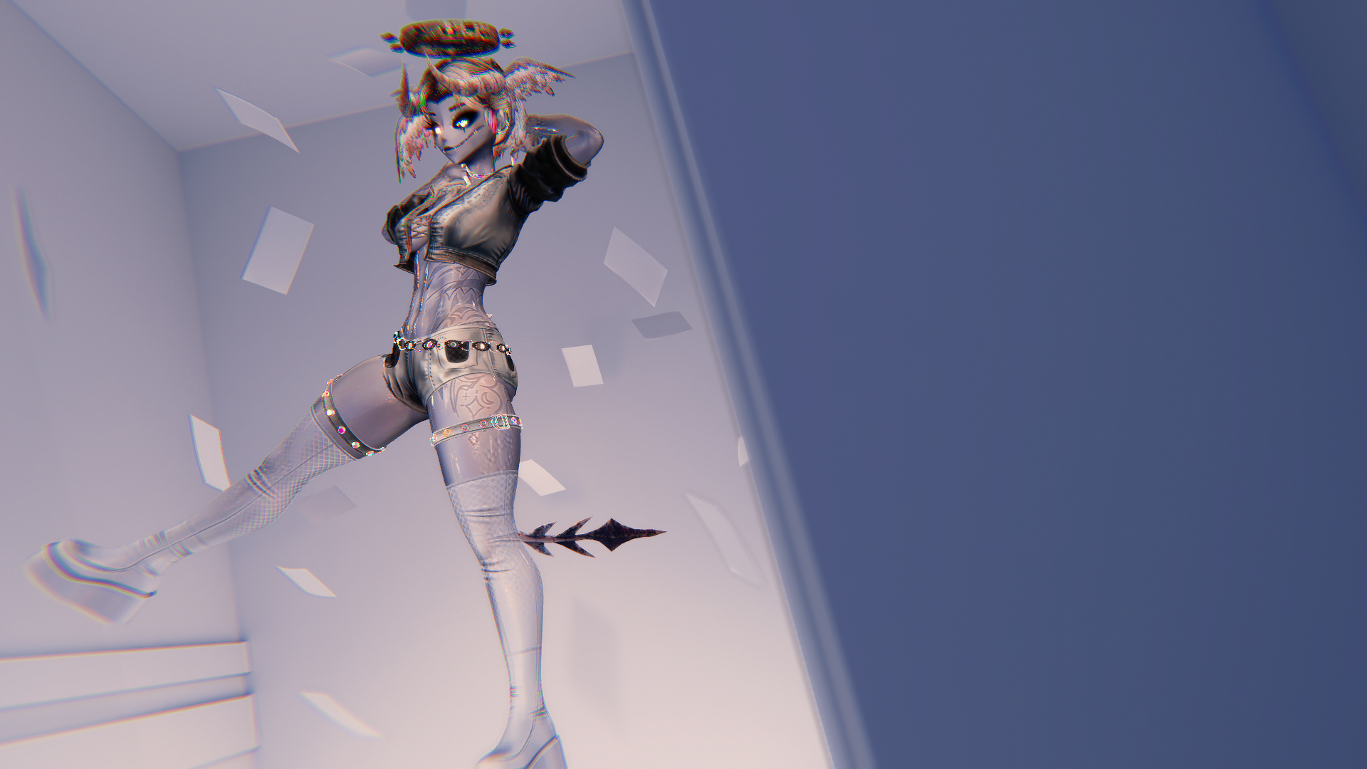 " DIVINITY " VR MODEL + VRCFT/GOGOLOCO/SPS/OPTI