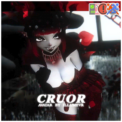 " CRUOR " VR MODEL + VRCFT/GOGOLOCO/SPS