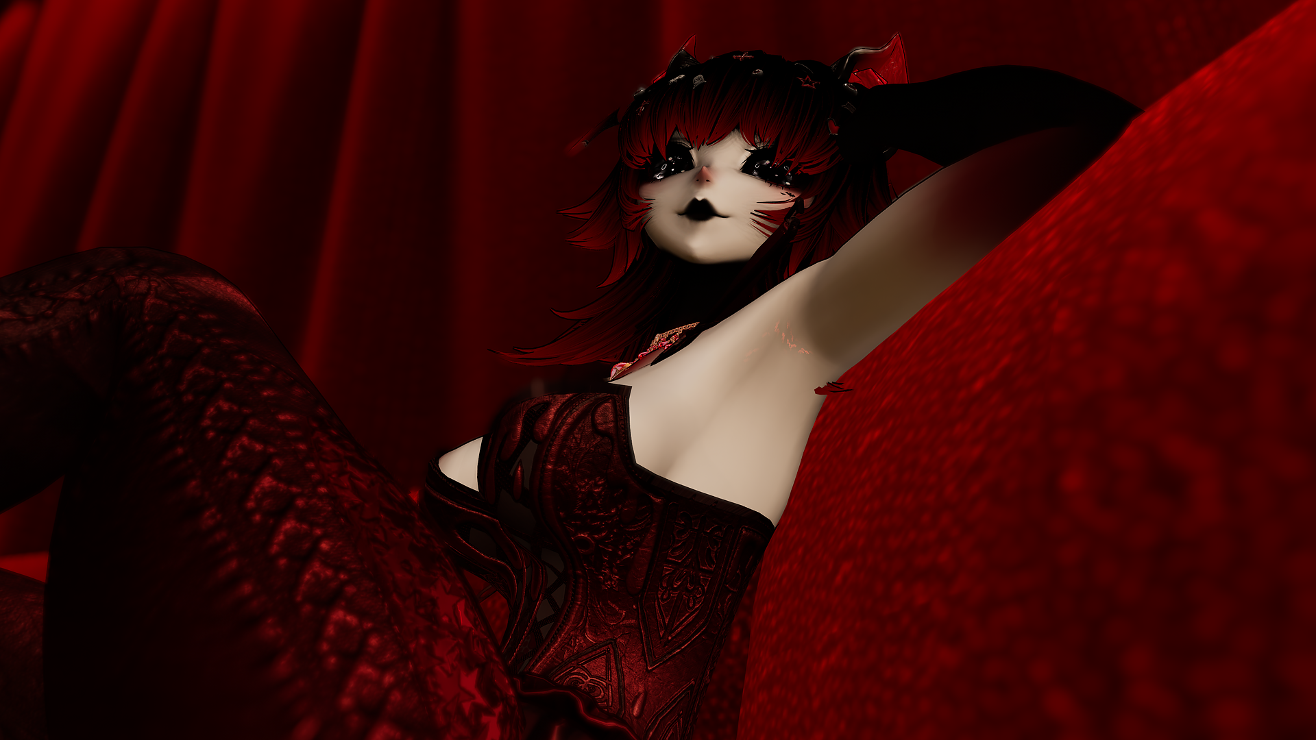 DRIPPING IN RED OUTFIT