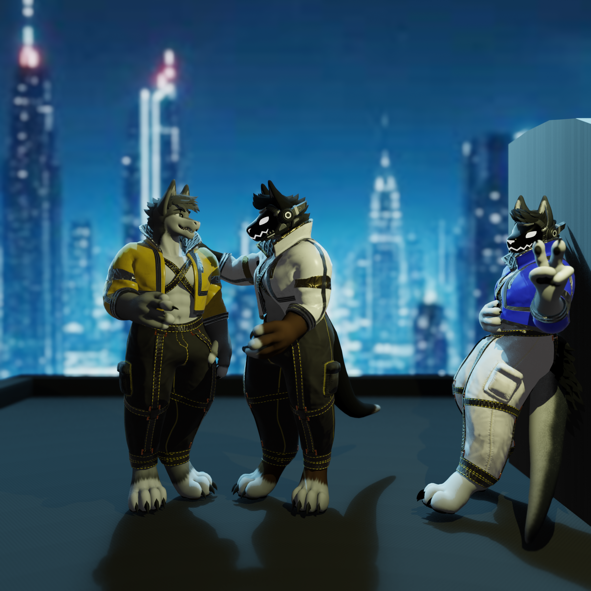 Cyberpunk Papagen Outfit