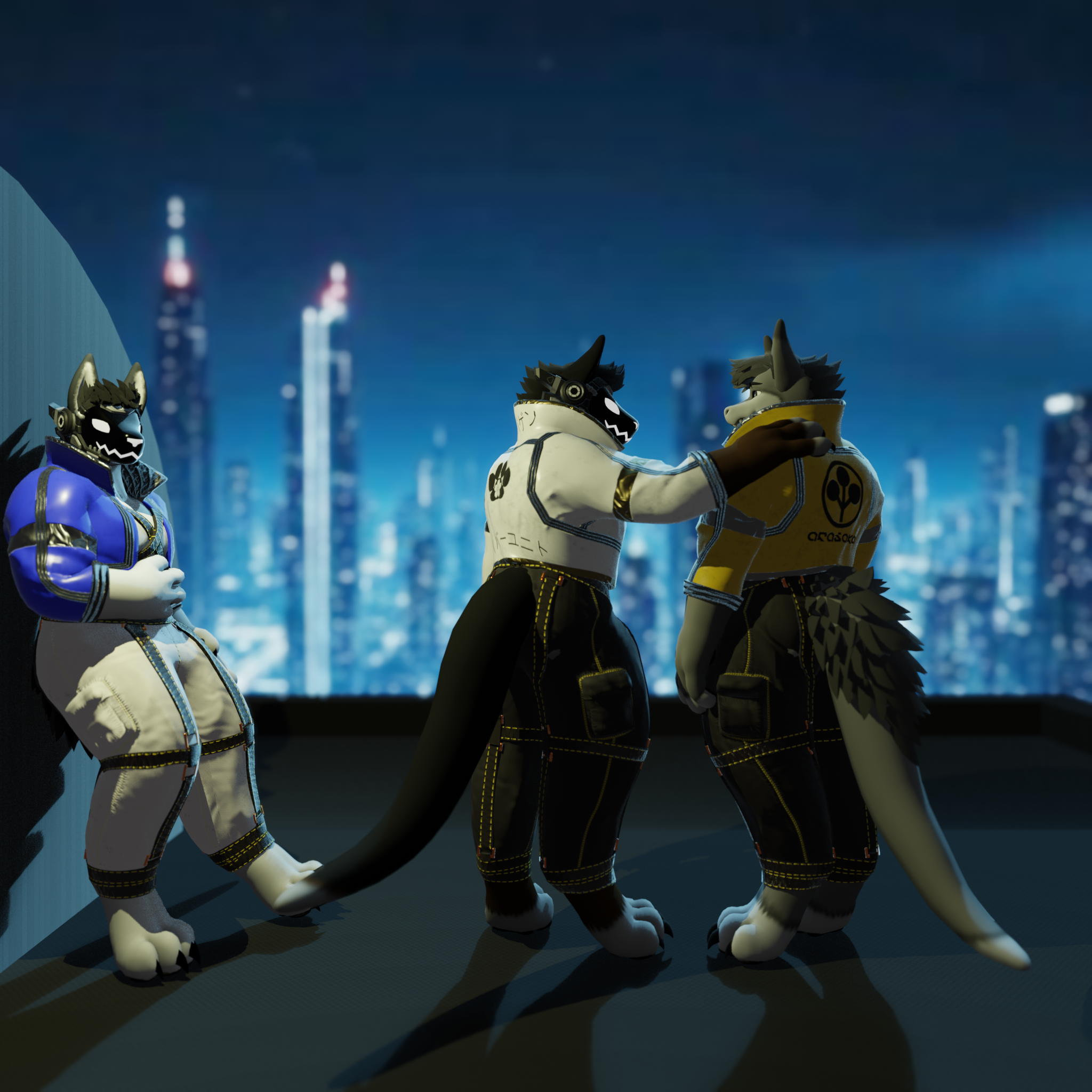 Cyberpunk Papagen Outfit