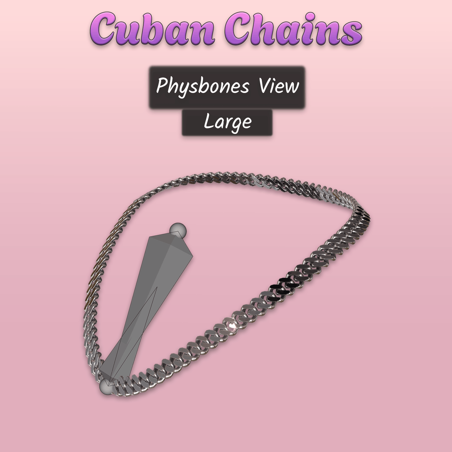 Cuban Chains | PhysBones Interaction! | 20% DISCOUNT!