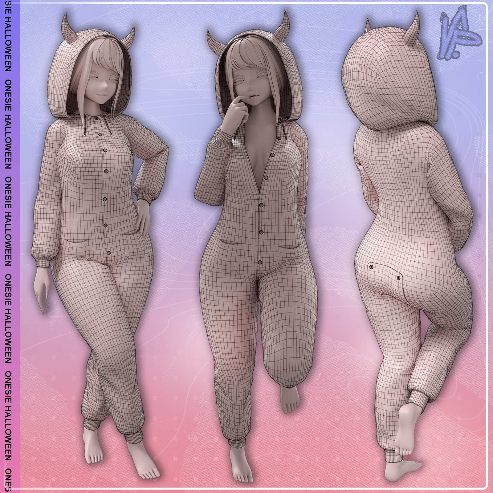 Halloween Onesie | ZinFit, ZinRP, VRBase, Venus