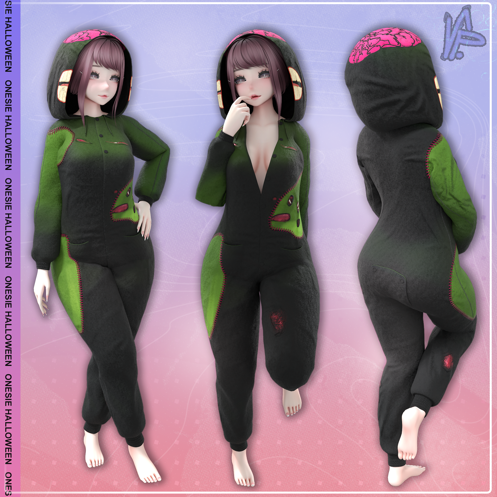 Halloween Onesie | ZinFit, ZinRP, VRBase, Venus