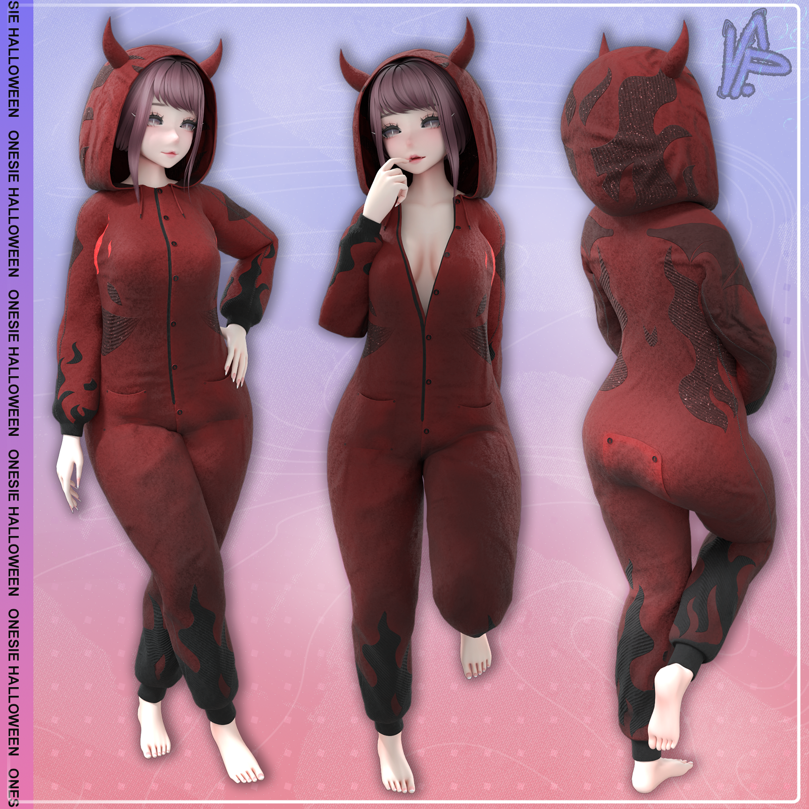 Halloween Onesie | ZinFit, ZinRP, VRBase, Venus