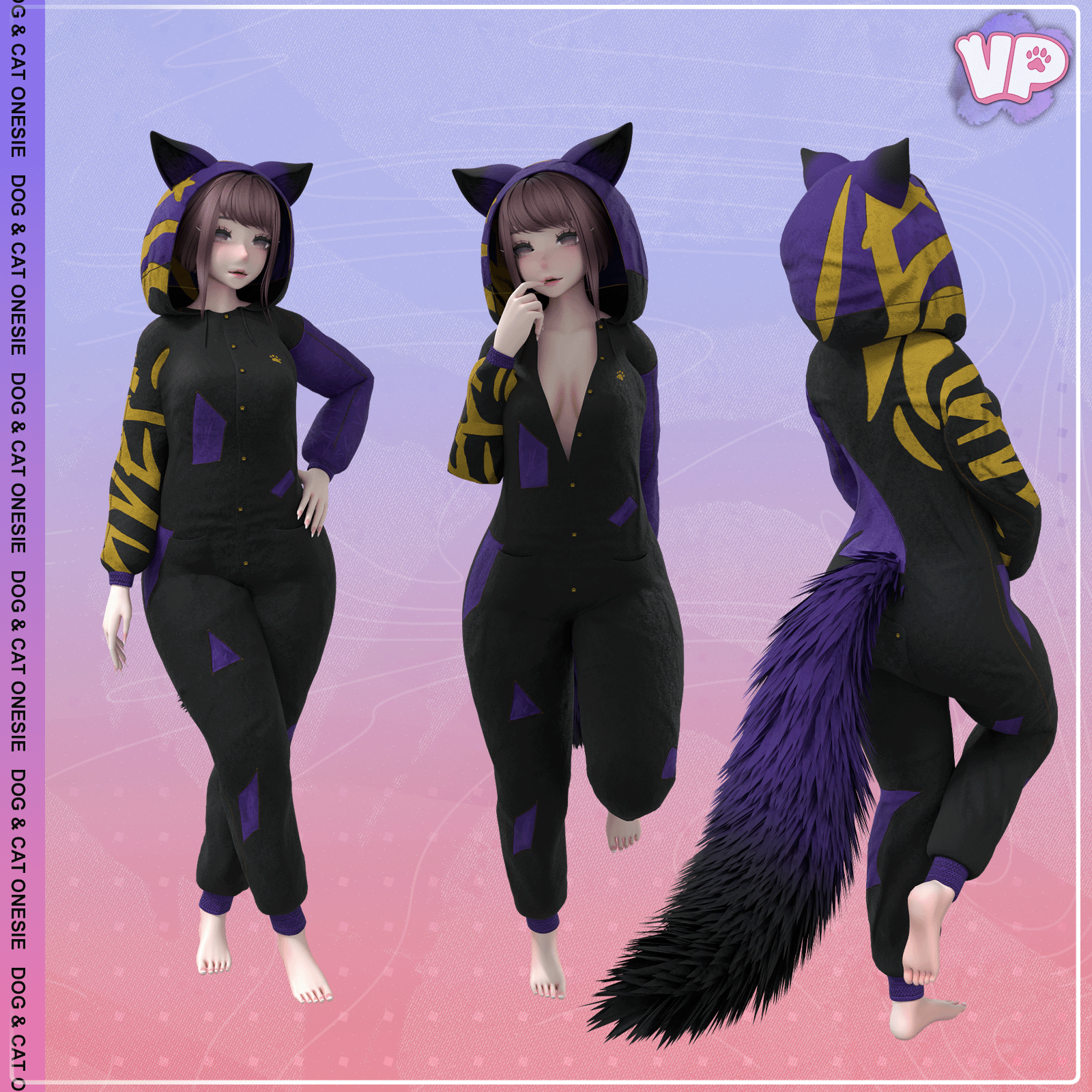 Fox & Bunny Onesie | ZinFit, ZinRP, VRBase, Venus
