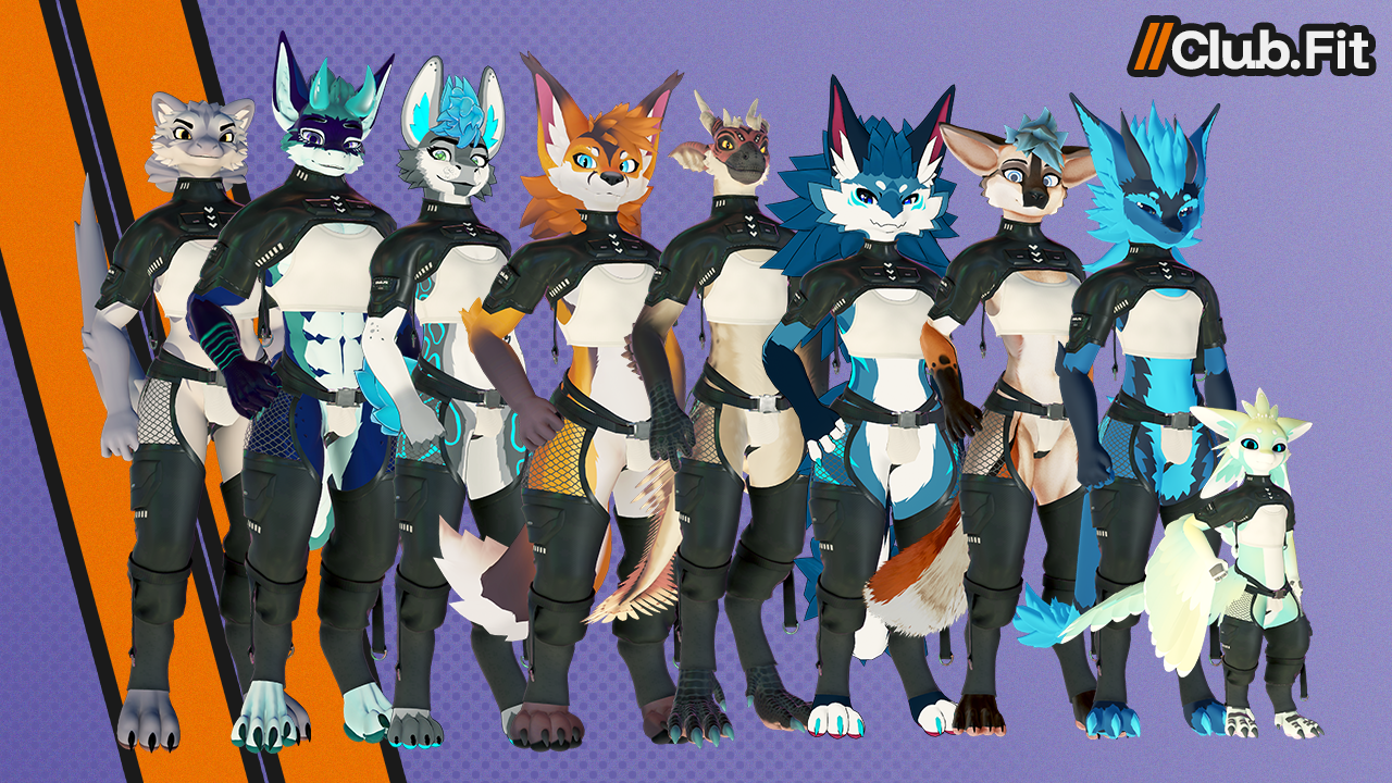 Club.Fit (Alphazear Dergal Druffle Faelyn Fara Fluffgan Kuda Mayu Moonfang Nardo Norspil Nova Selumy Spirivali Sunclaw Viwi Vulper Waggan)