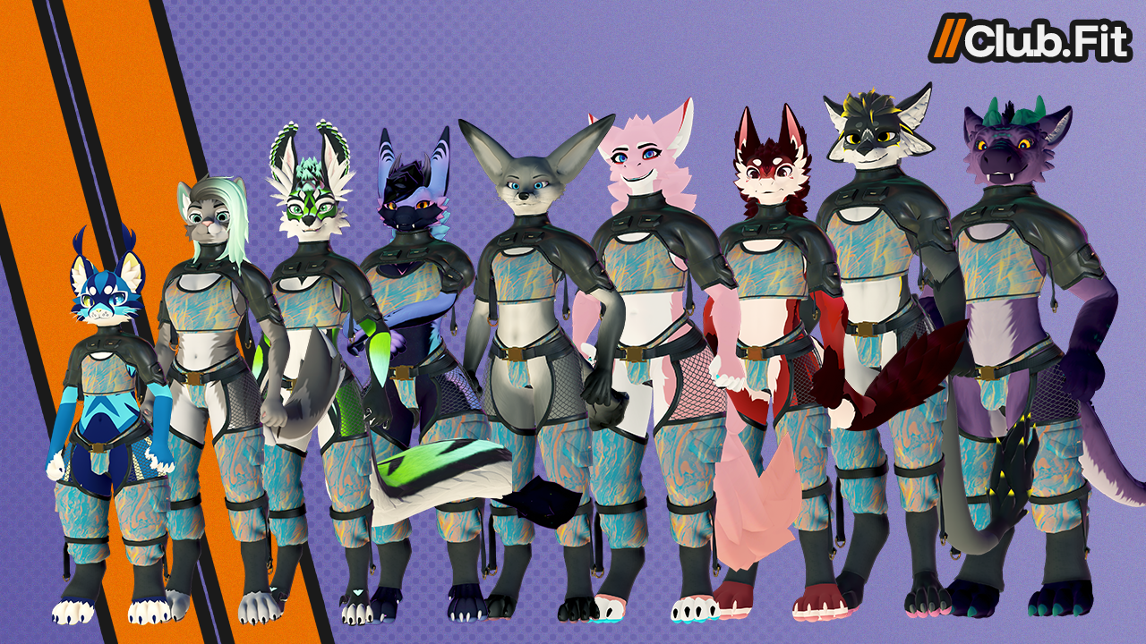 Club.Fit (Alphazear Dergal Druffle Faelyn Fara Fluffgan Kuda Mayu Moonfang Nardo Norspil Nova Selumy Spirivali Sunclaw Viwi Vulper Waggan)