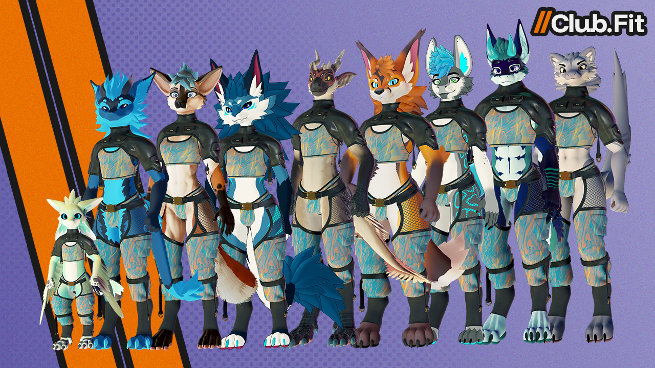 Club.Fit (Alphazear Dergal Druffle Faelyn Fara Fluffgan Kuda Mayu Moonfang Nardo Norspil Nova Selumy Spirivali Sunclaw Viwi Vulper Waggan)