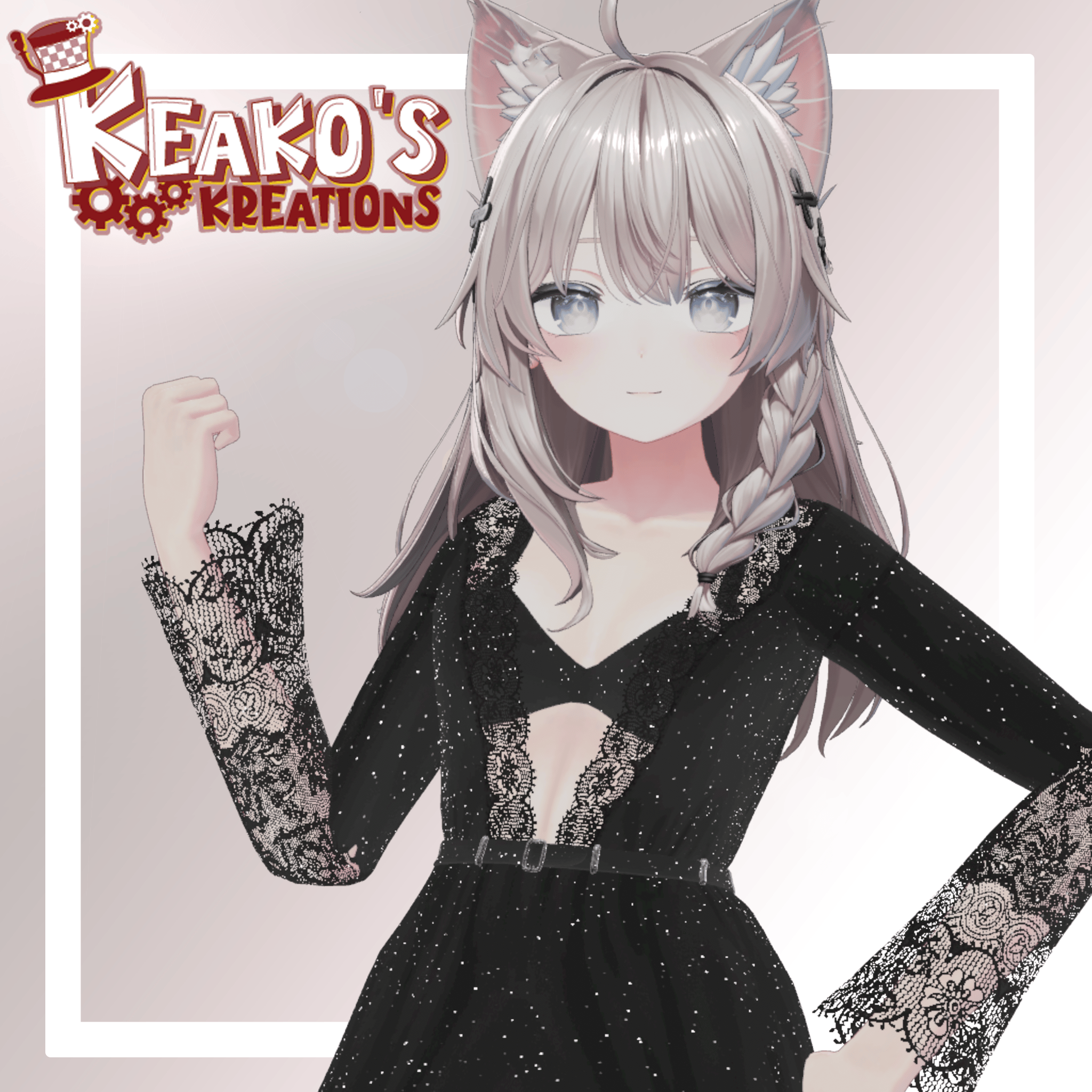 ✨ Elegant Lace Dress 【 4 Current Bases Supported 】 ✨