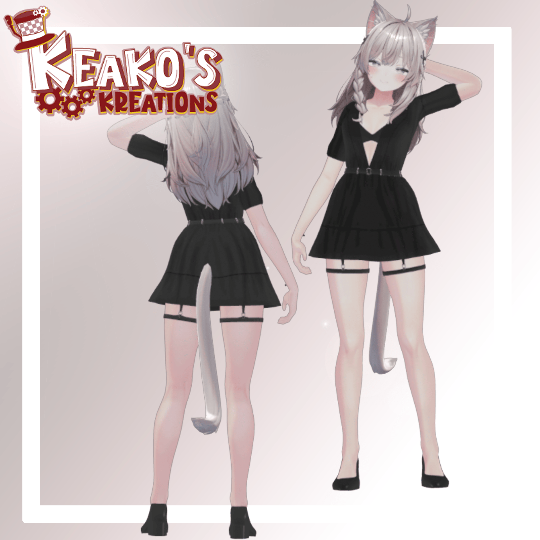✨ Elegant Lace Dress 【 4 Current Bases Supported 】 ✨
