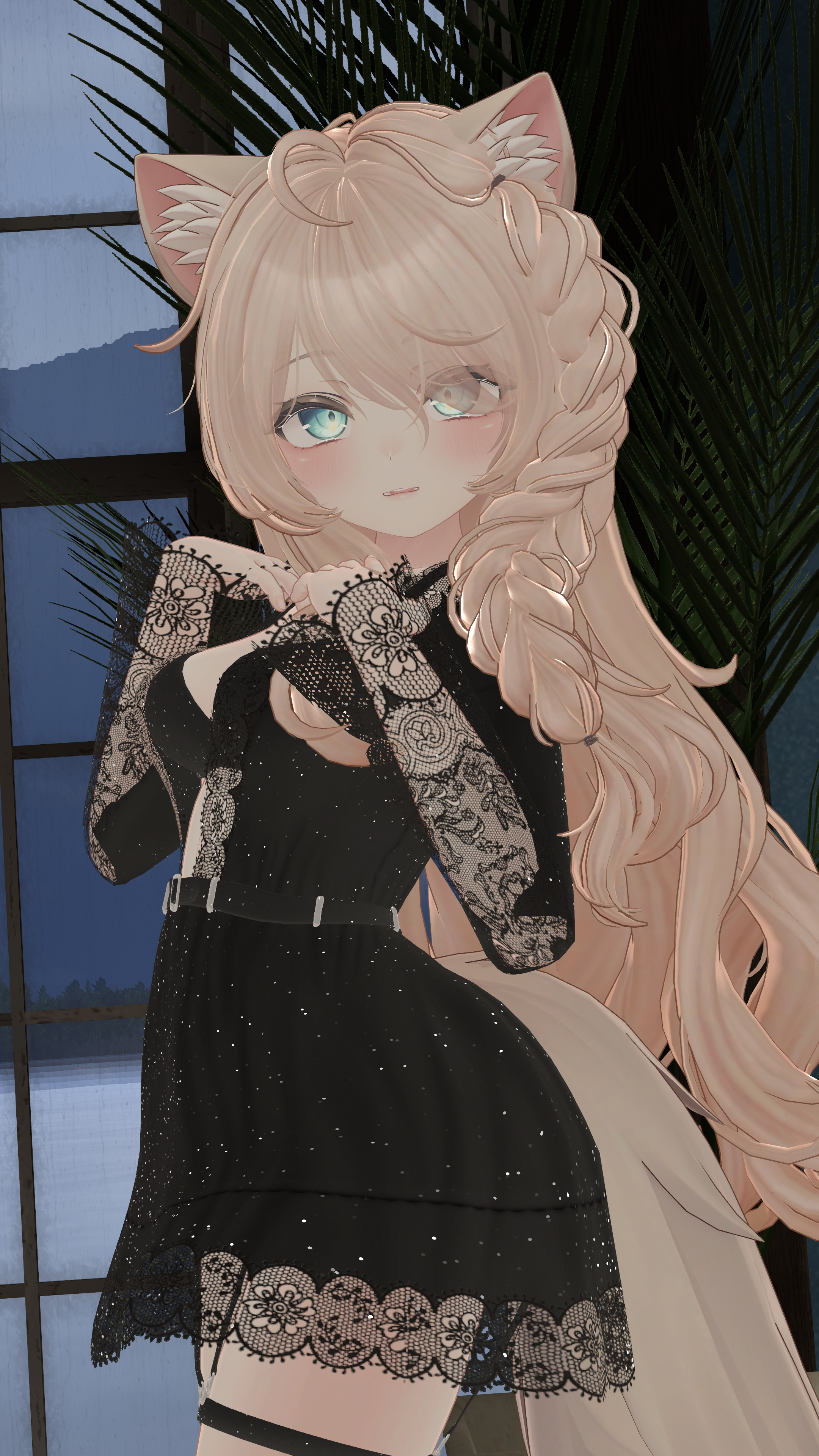 ✨ Elegant Lace Dress 【 4 Current Bases Supported 】 ✨