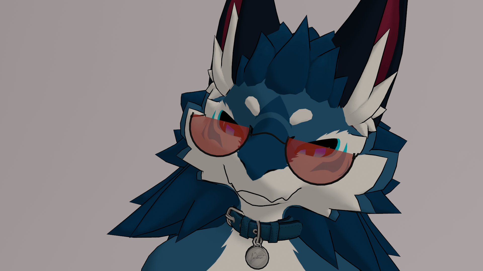 Web Last Wolf Glasses