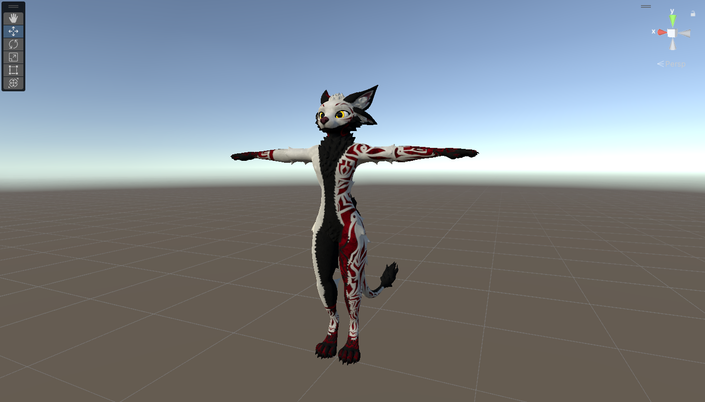 Deuzear Fifu Texture FREE (VRChat,Audiolink,Emission,Matcap)