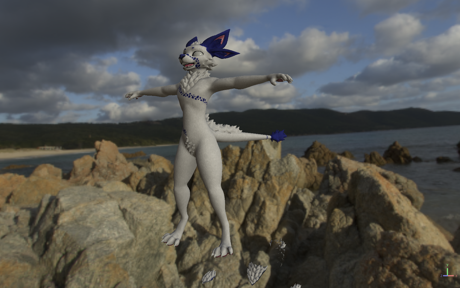 Deuzear Seasalt Texture FREE (VRChat,Audiolink,Emission,Matcap)