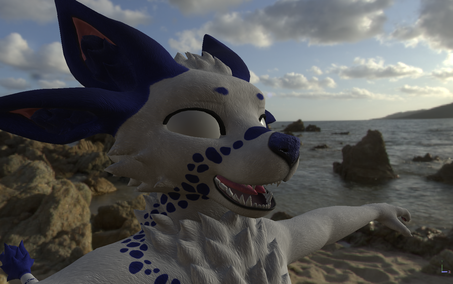 Deuzear Seasalt Texture FREE (VRChat,Audiolink,Emission,Matcap)