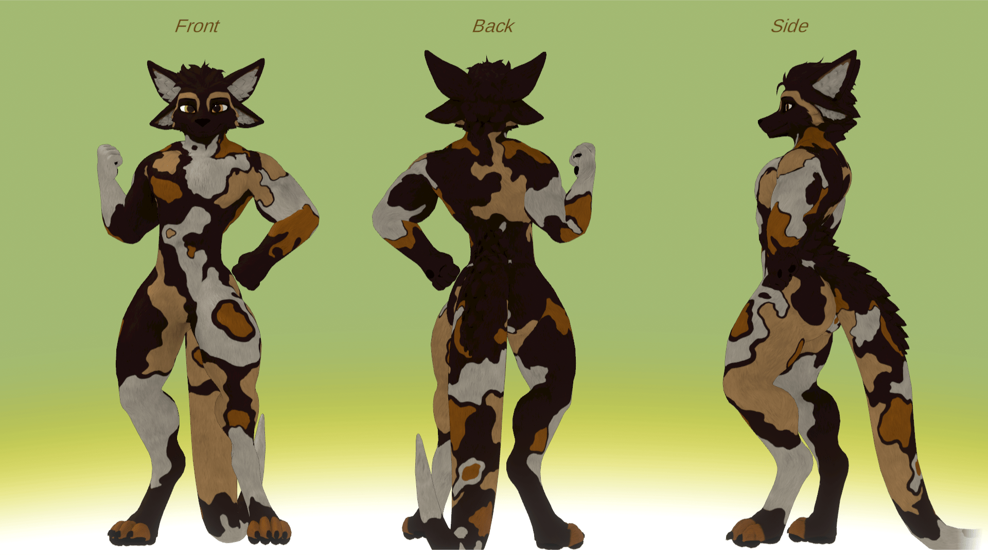 Painted doggo (Alphazear Retexture