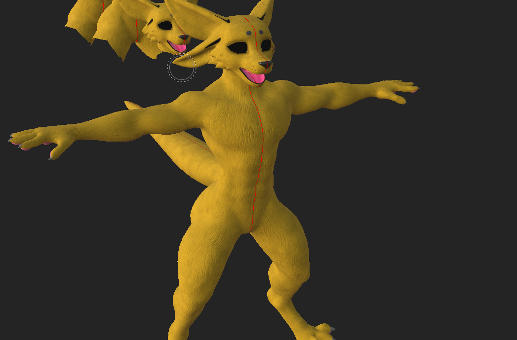 Furbrushed Alphazear Normal Maps Only