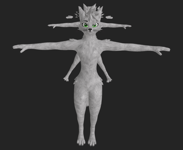 Furbrushed Kitfox 2.0 Normal Maps Only !