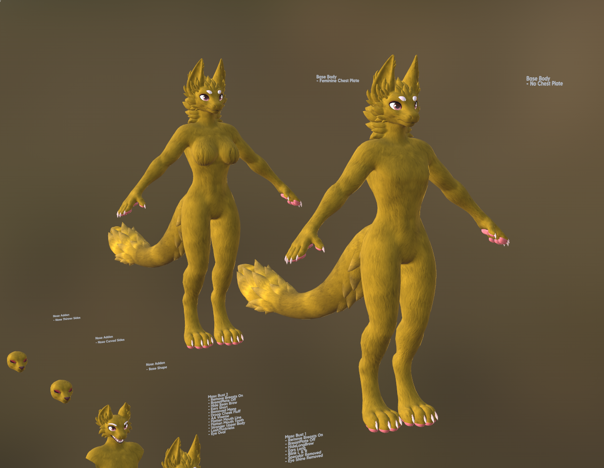 Druffle furbrush normal map only