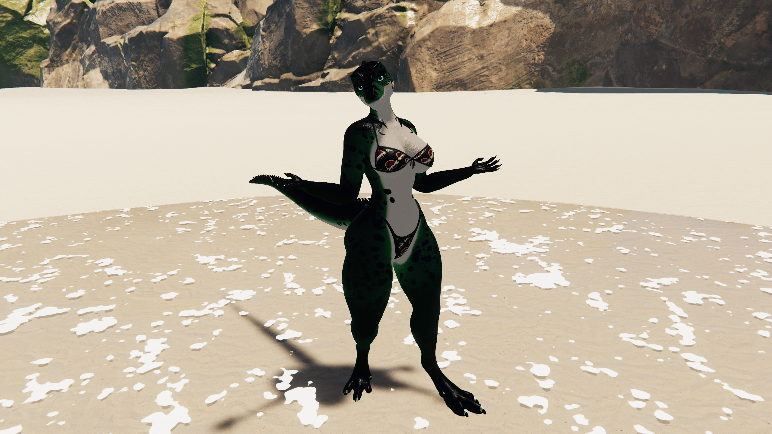 Flora (Allosaurus Raptor Lady Edit Texture