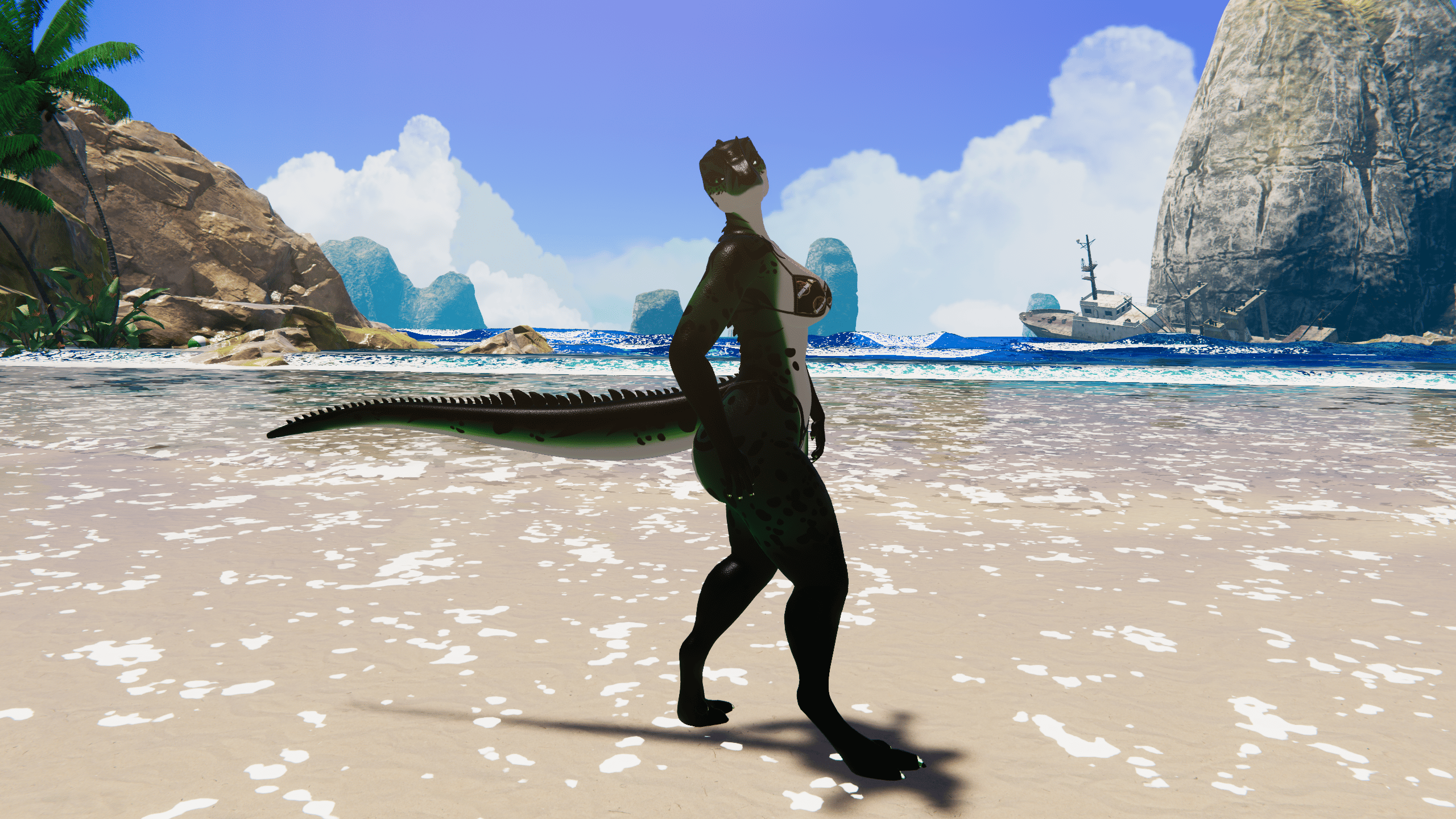 Flora (Allosaurus Raptor Lady Edit Texture