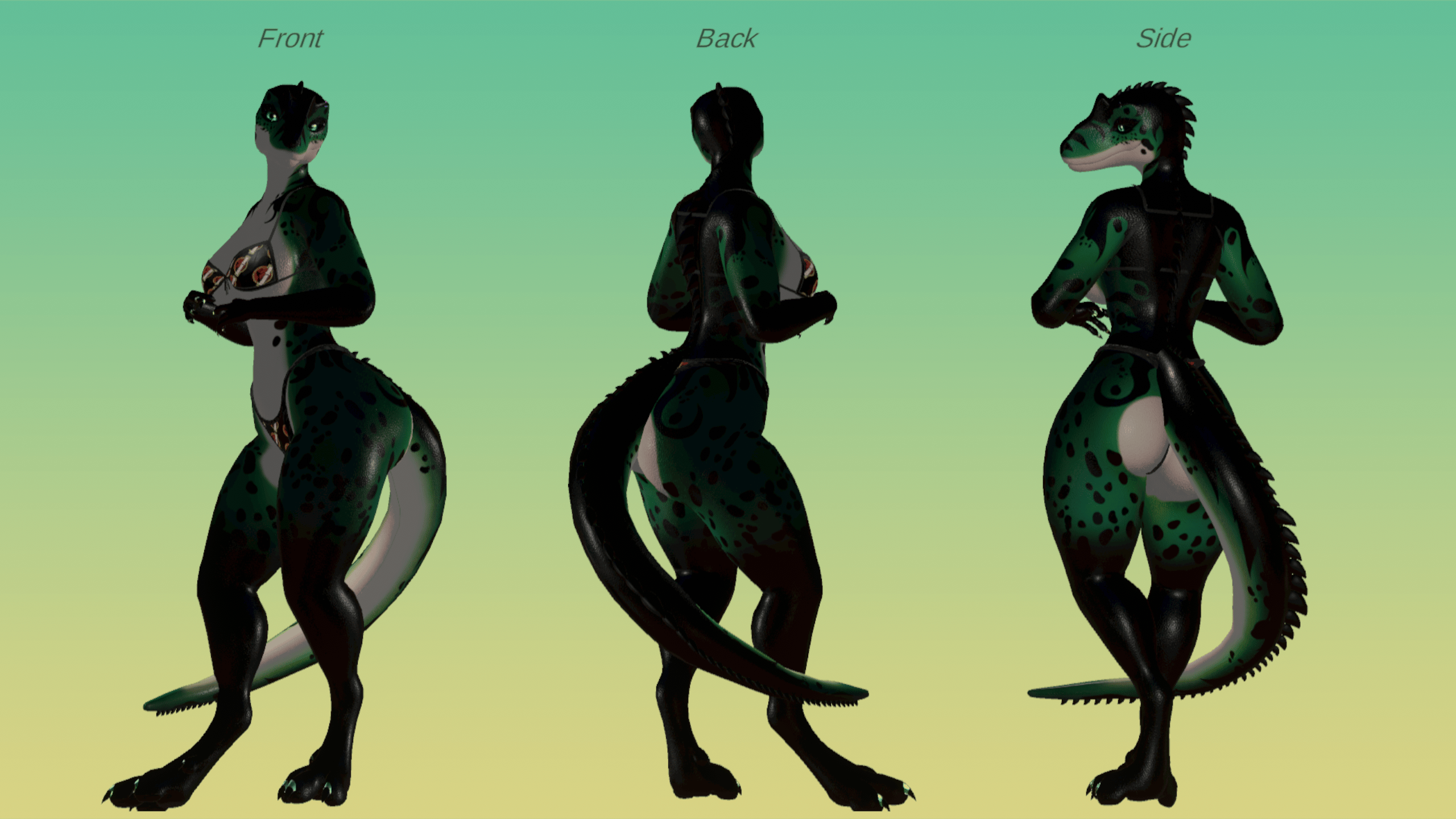 Flora (Allosaurus Raptor Lady Edit Texture