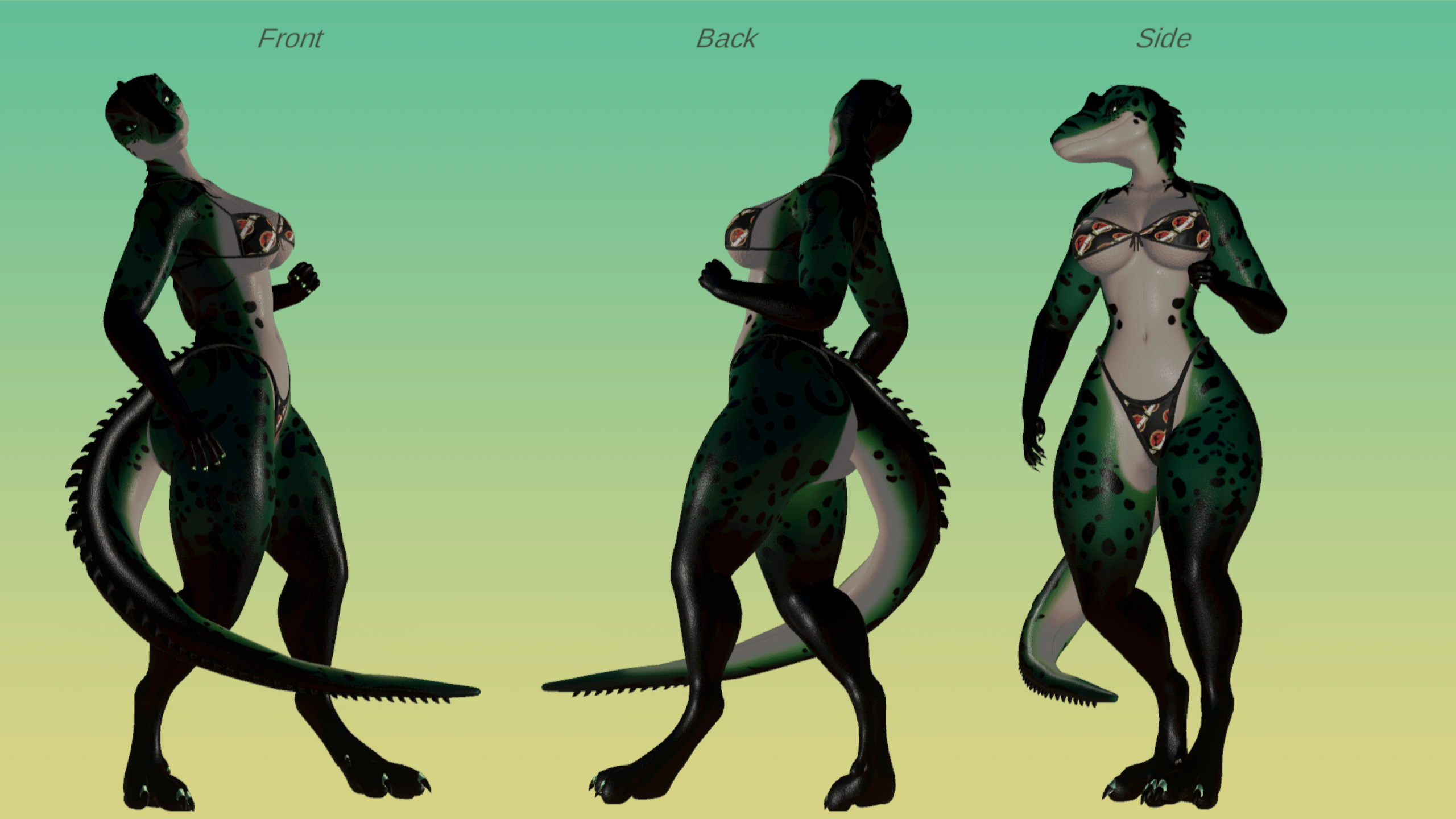Flora (Allosaurus Raptor Lady Edit Texture