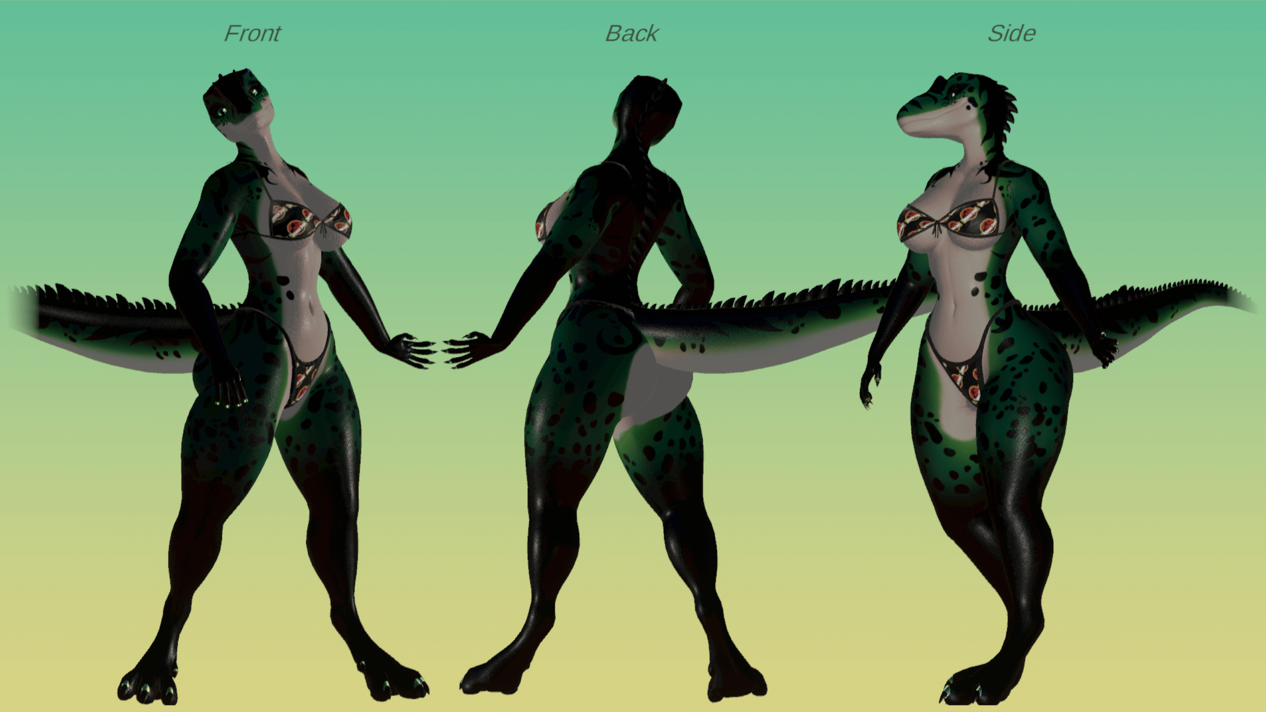 Flora (Allosaurus Raptor Lady Edit Texture