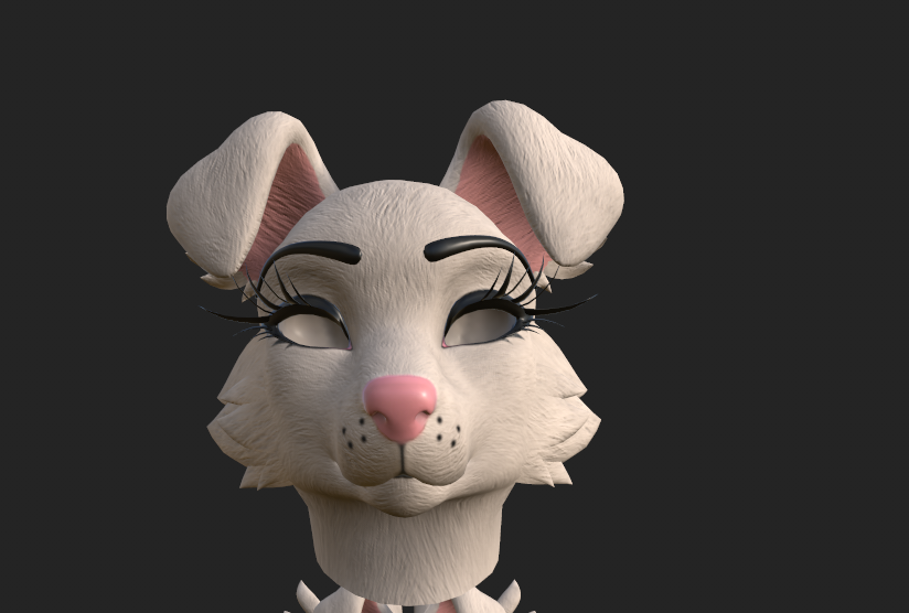 Furbrushed Roxy Normal Maps Only