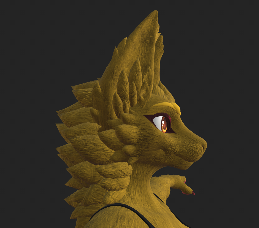 Angel's Fem Druffle Furbrush normal map only!!!!