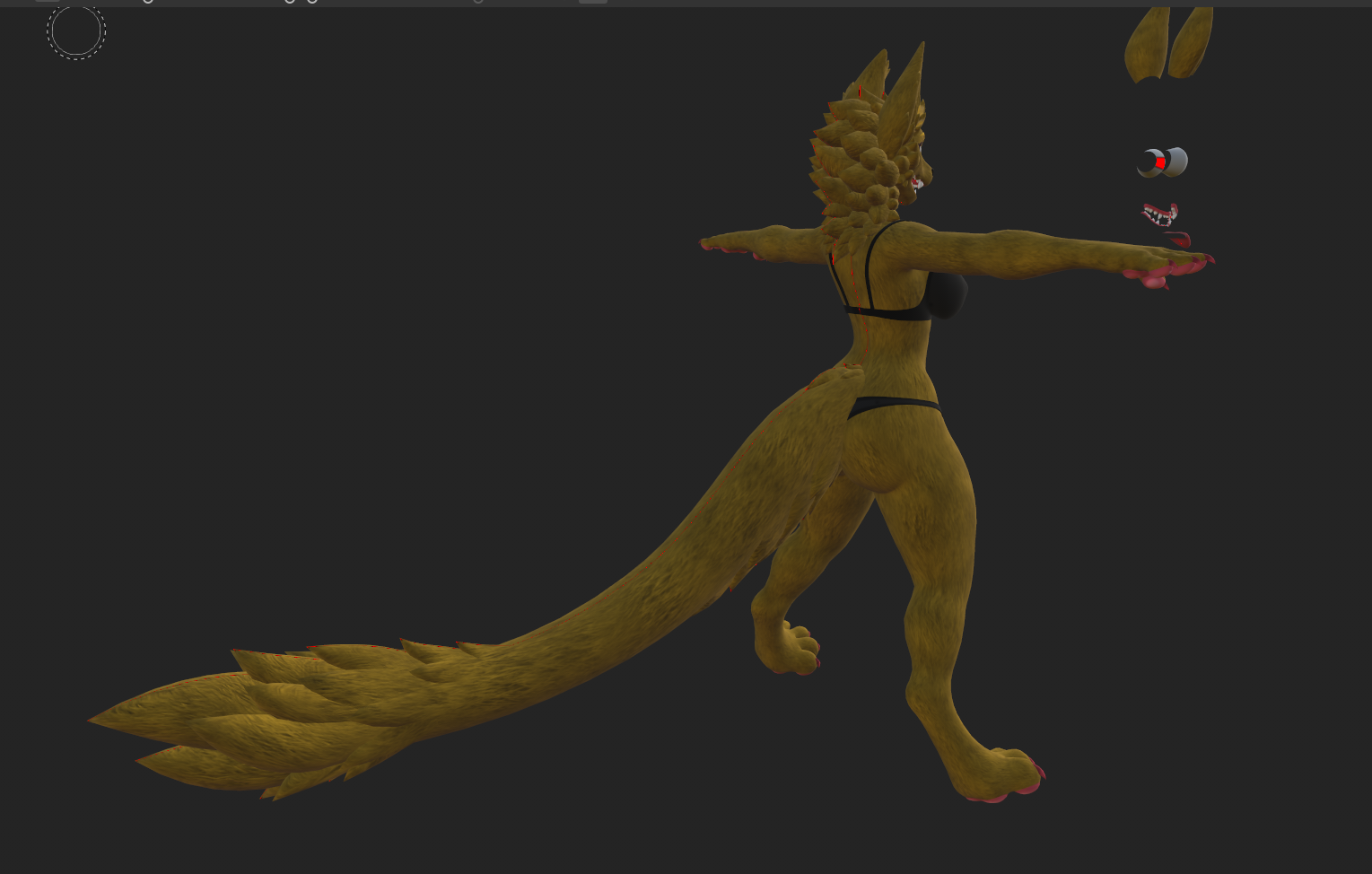 Angel's Fem Druffle Furbrush normal map only!!!!
