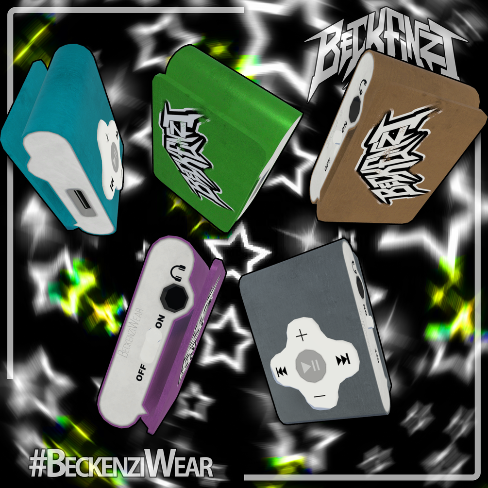 BECKENZI Mini Music-Player Pin/Clip