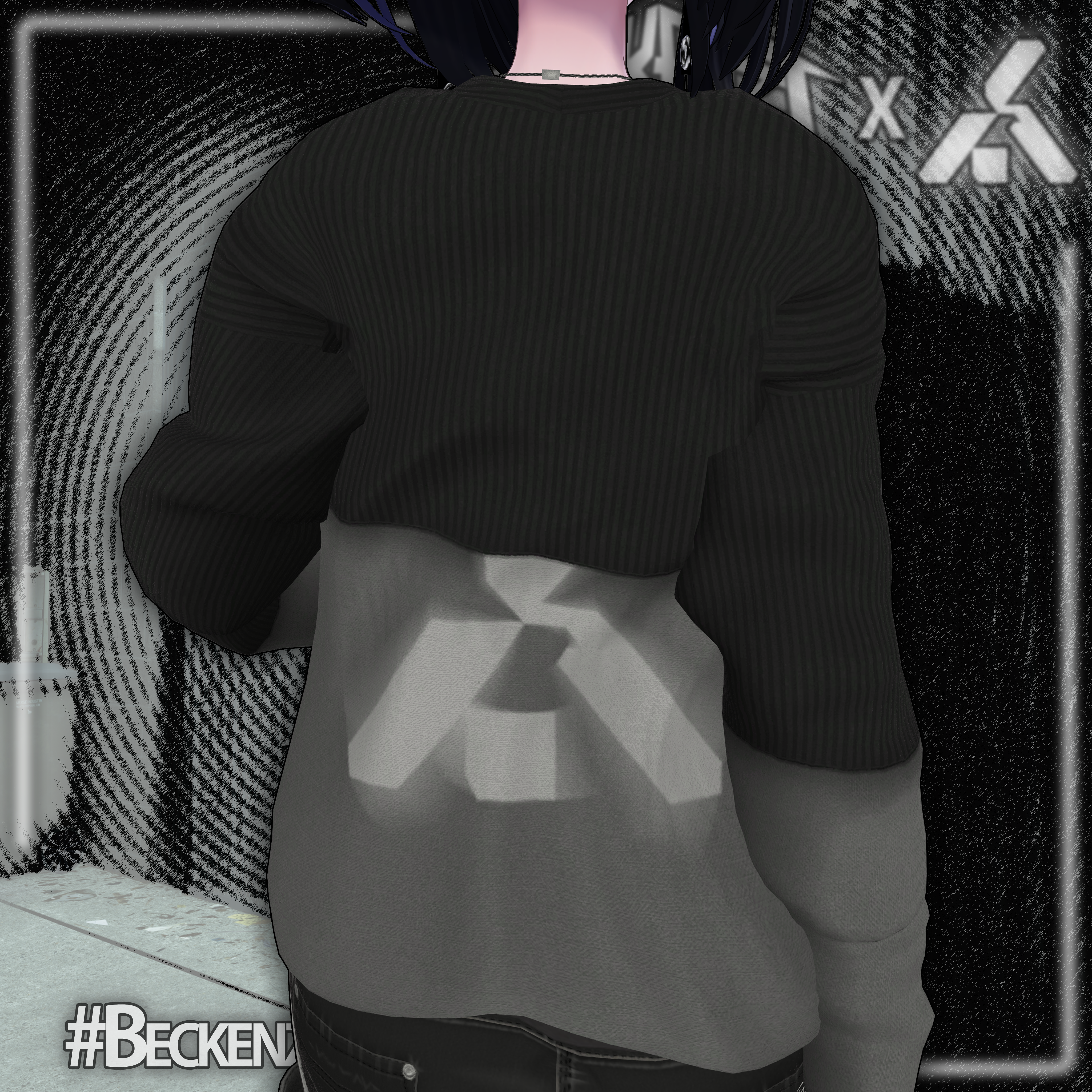 BECKENZI X SHELTER. SWEATSHIRT For ZinFit (M/F), ZinRP(M/F) and Pandabase