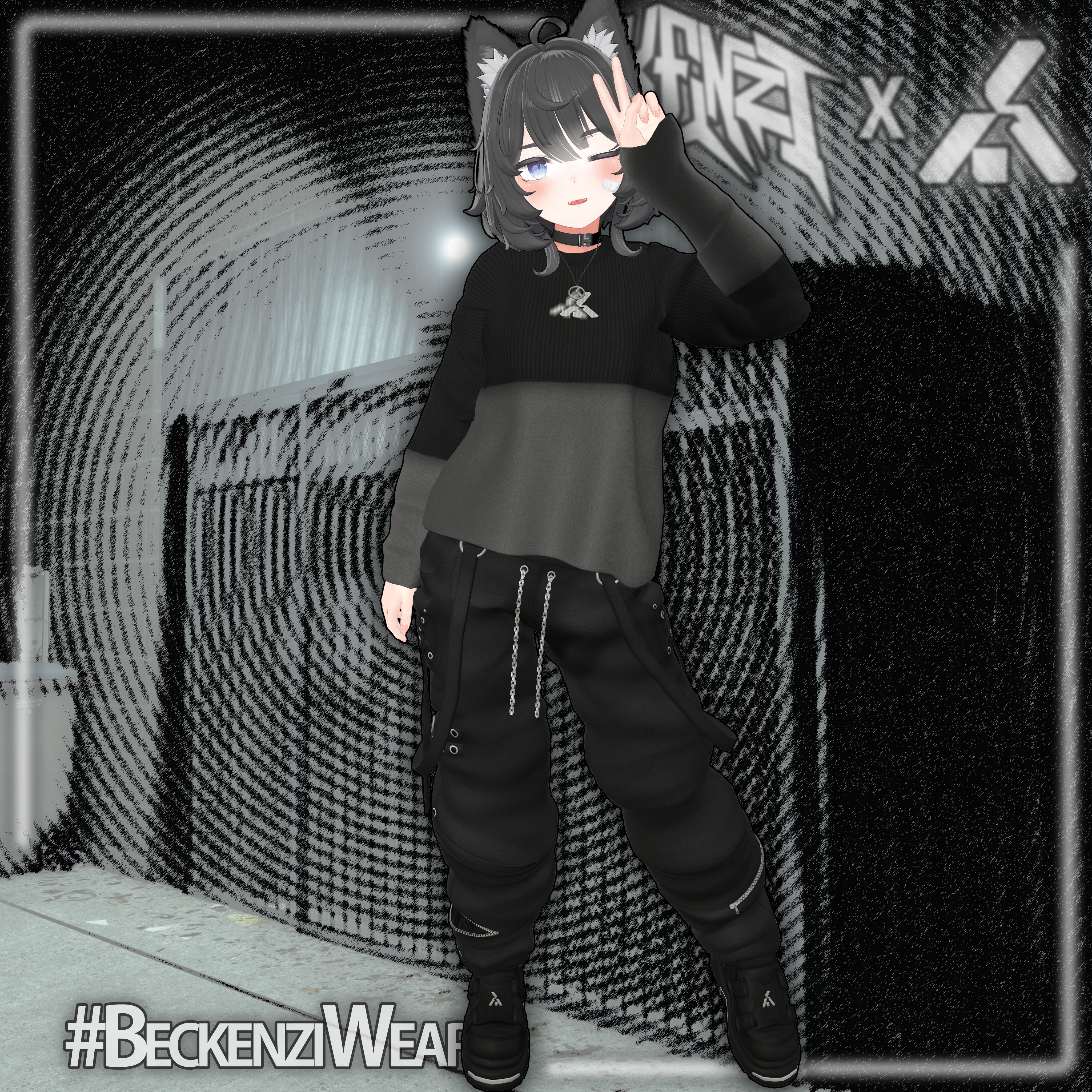 BECKENZI X SHELTER. SWEATSHIRT For ZinFit (M/F), ZinRP(M/F) and Pandabase