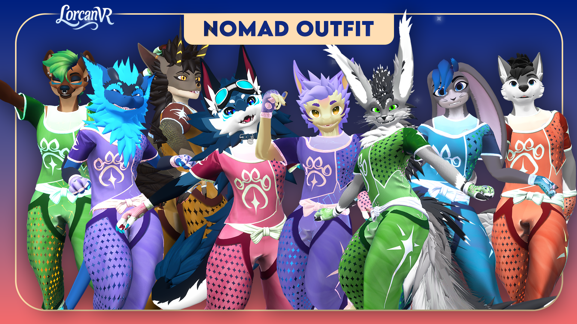 Nomad Outfit – VRChat Avatar Clothing