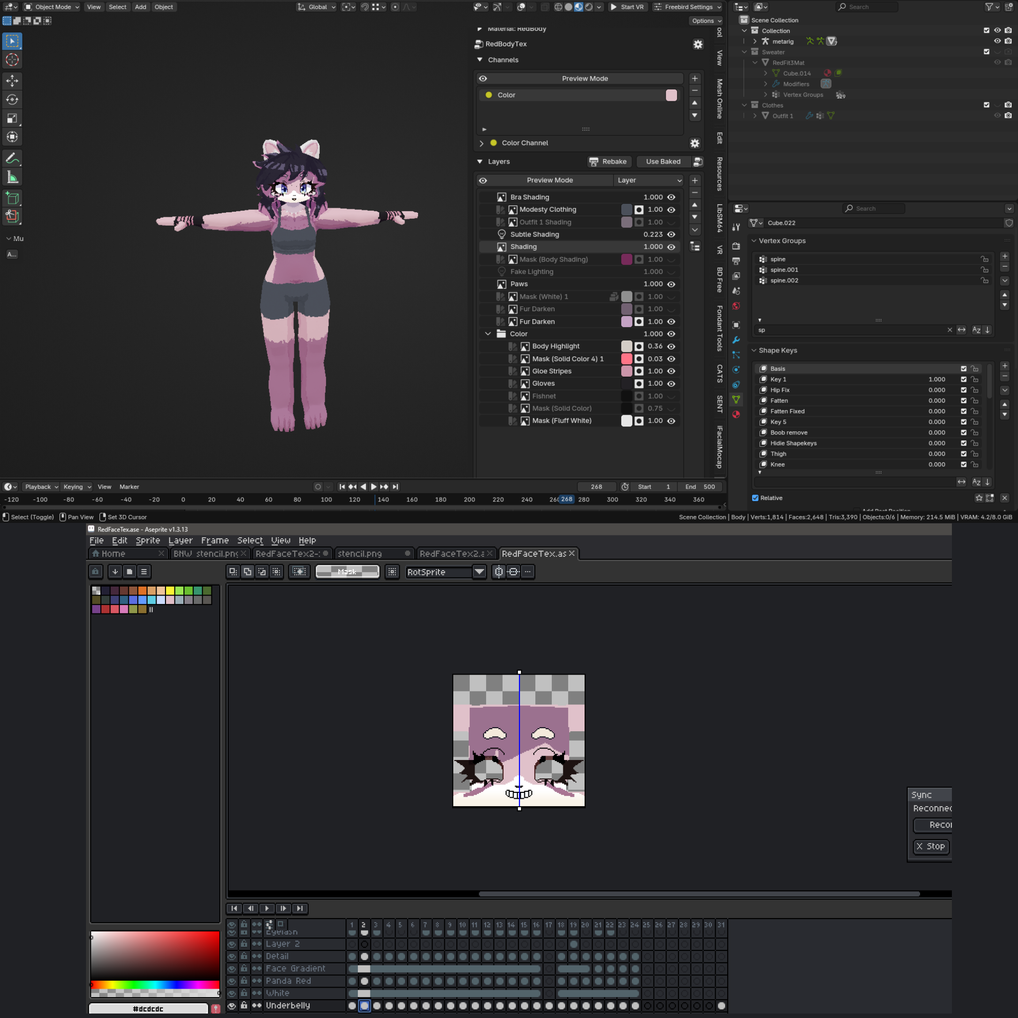 Tracy - VRChat Avatar
