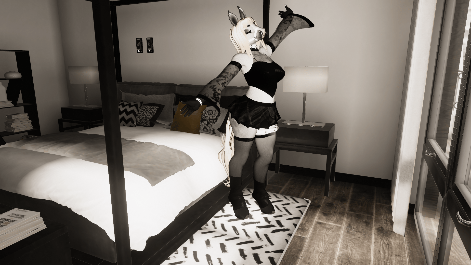 Daphne | VRChat Furry Avatar | PC/VRCFT/Quest