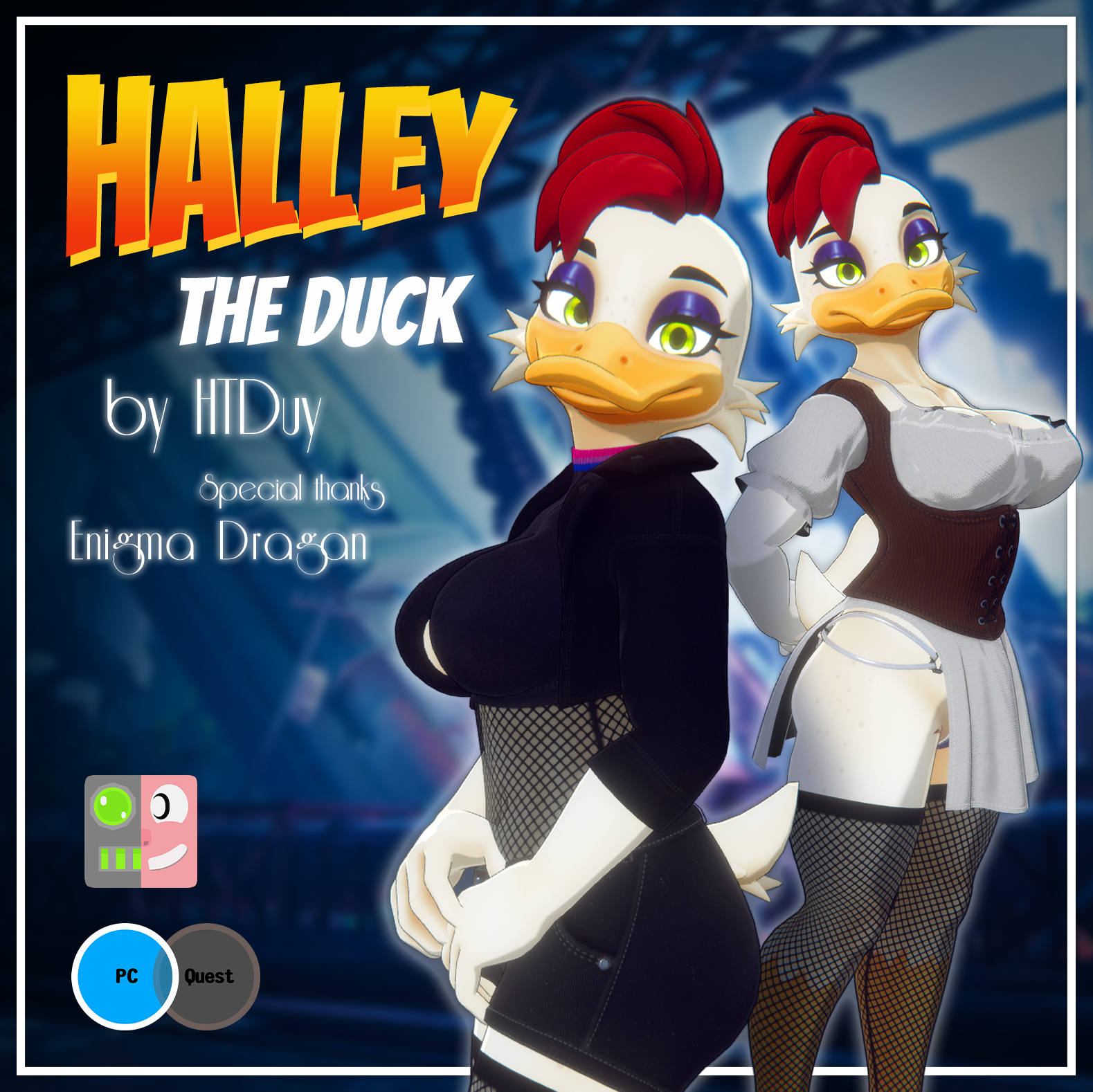Halley the Duck [VRChat Avatar] [PC]