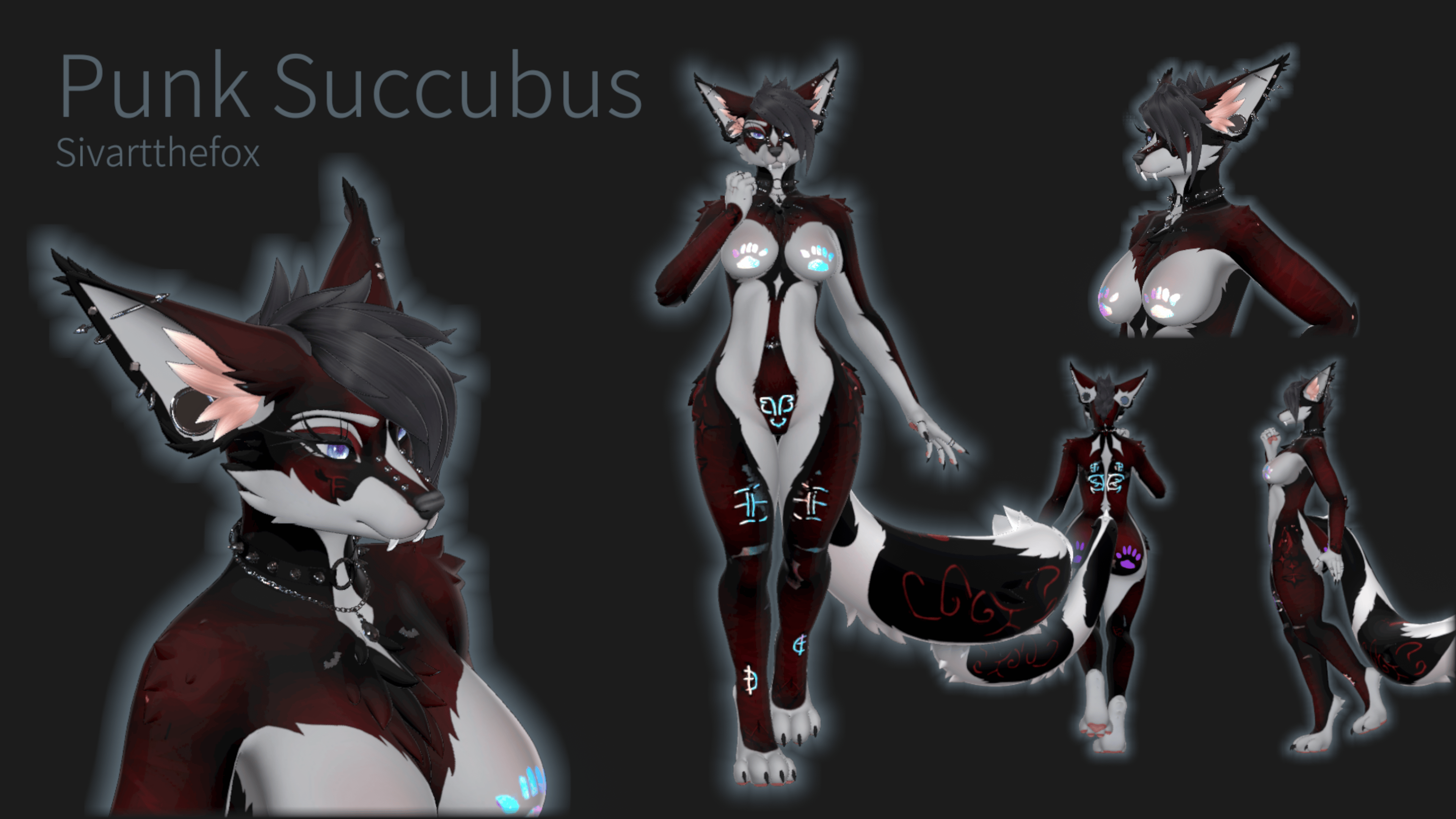 Punk Succubus Texture (Nebula Goth)