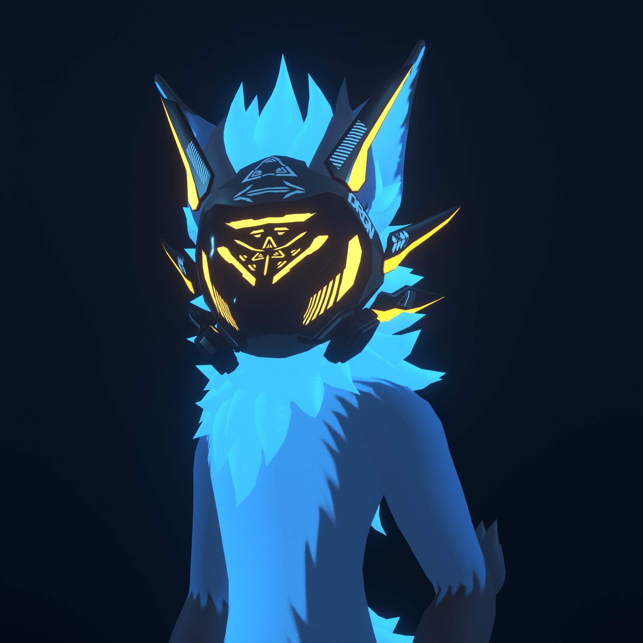 Nardoragon Sci-fi Visor