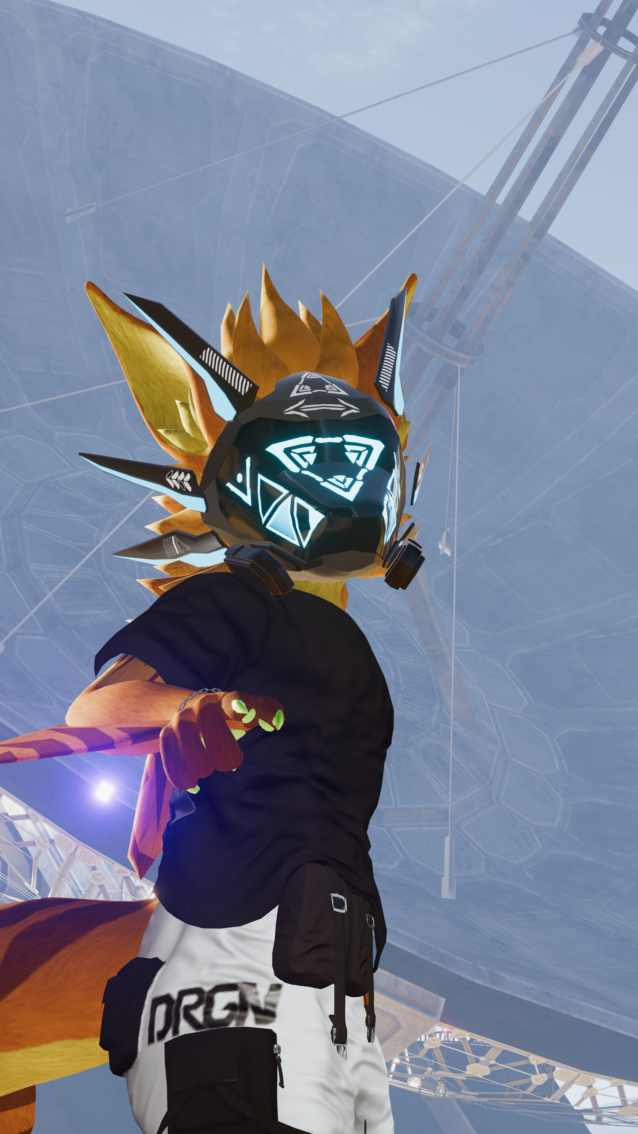 Nardoragon Sci-fi Visor