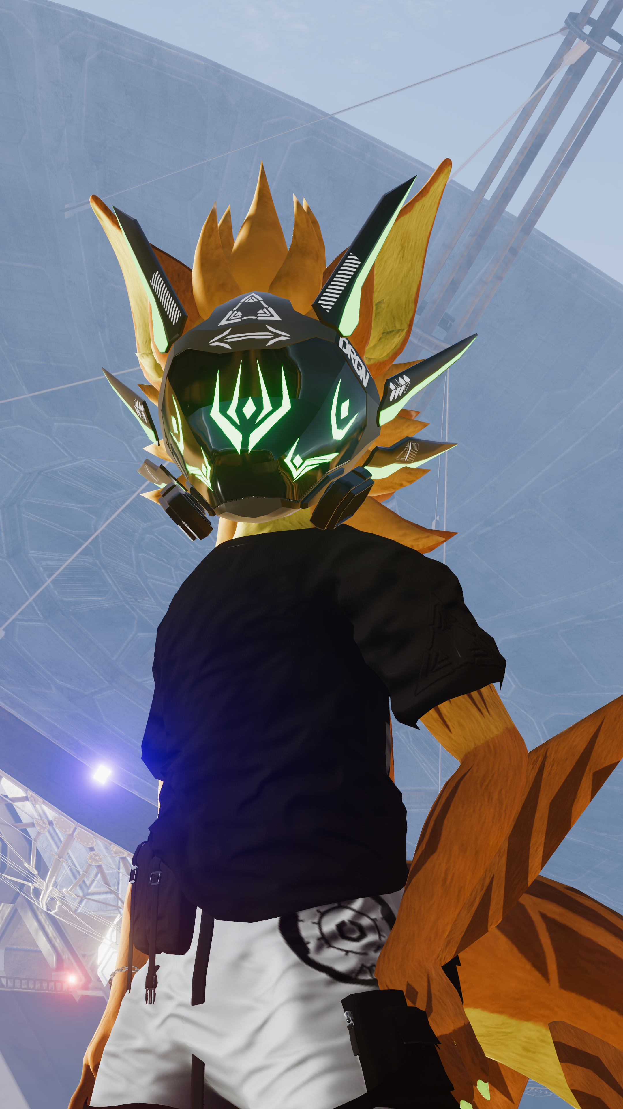 Nardoragon Sci-fi Visor